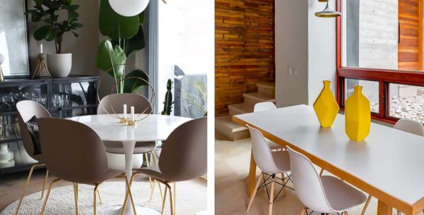 ¿Cómo deberías decorar la mesa de tu comedor?