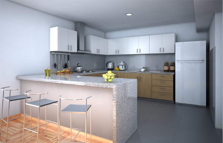 KITCHENETTE, DEPARTAMENTO - AURORA 3