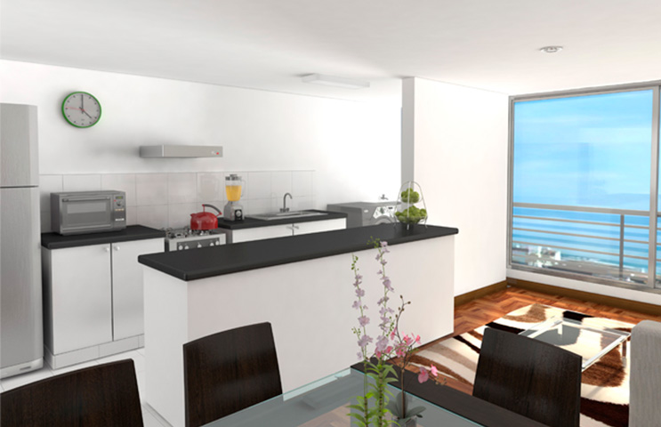 KITCHENETTE, DEPARTAMENTO - LA CÚPULA DE MAGDALENA
