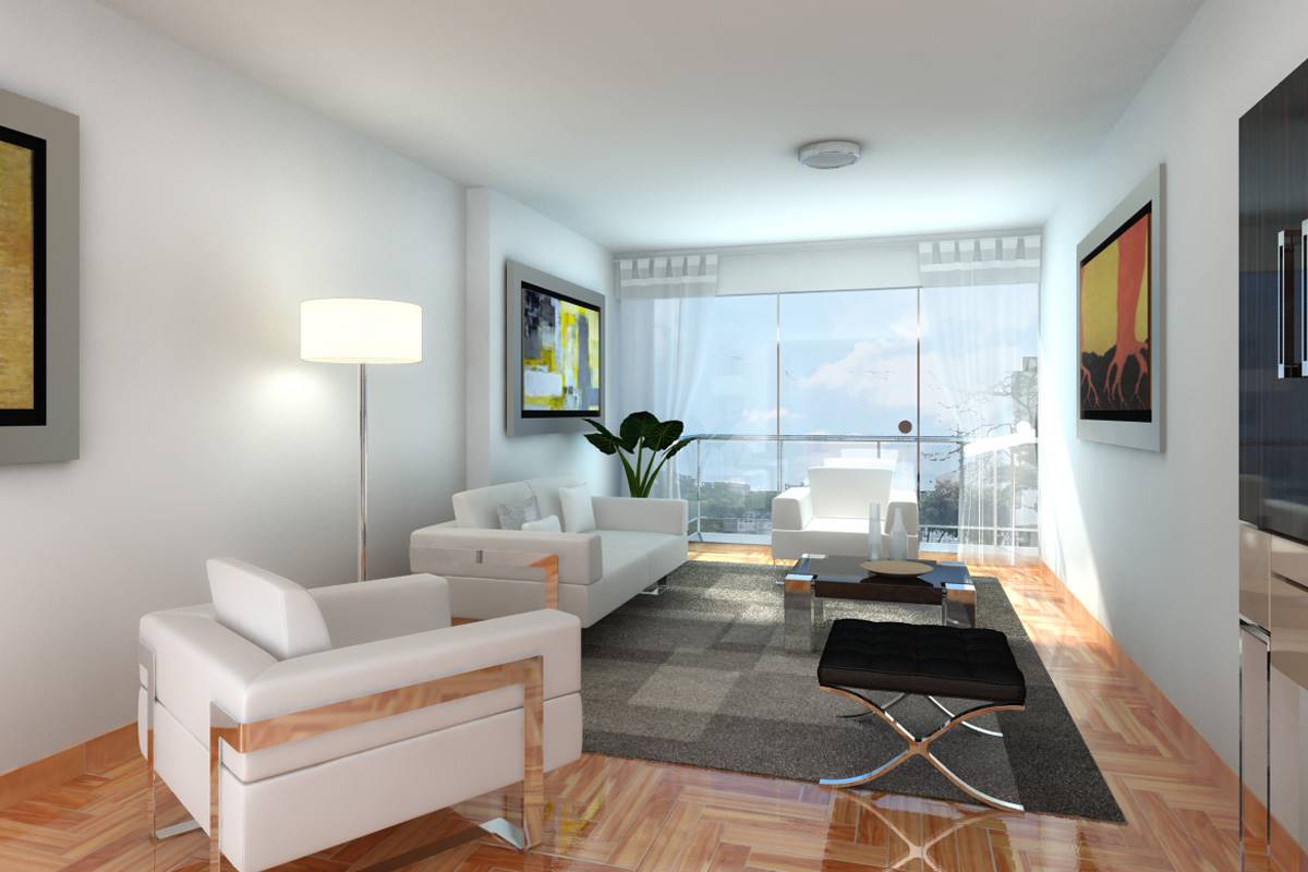 SALA CON BALCÓN, DORMITORIO - MALECÓN GRAU