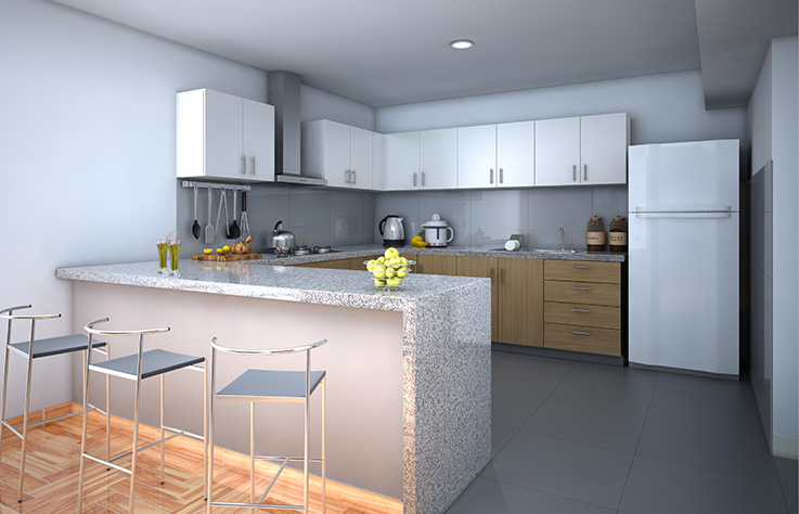 KITCHENETTE, DEPARTAMENTO - MALECÓN GRAU