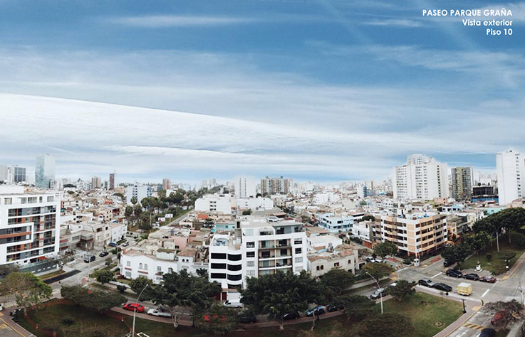 VISTA EXTERIOR PISO 10, TOMAS AÉREAS - PASEO PARQUE GRAÑA