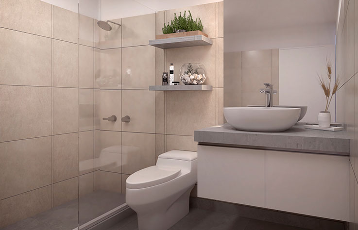 BAÑO PRINCIPAL, DEPARTAMENTO - PASEO PARQUE GRAÑA