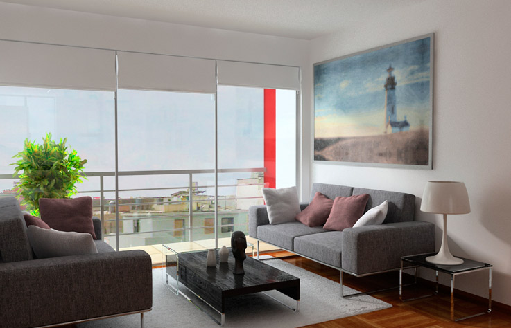 SALA CON BALCÓN, DEPARTAMENTO - PATRIOTAS