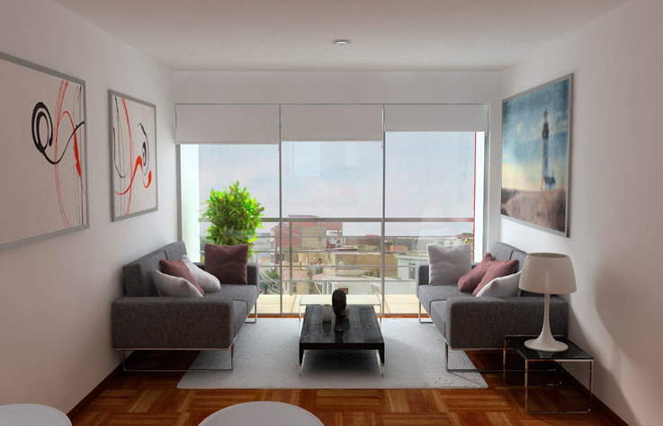 SALA CON BALCÓN, DEPARTAMENTO - PATRIOTAS