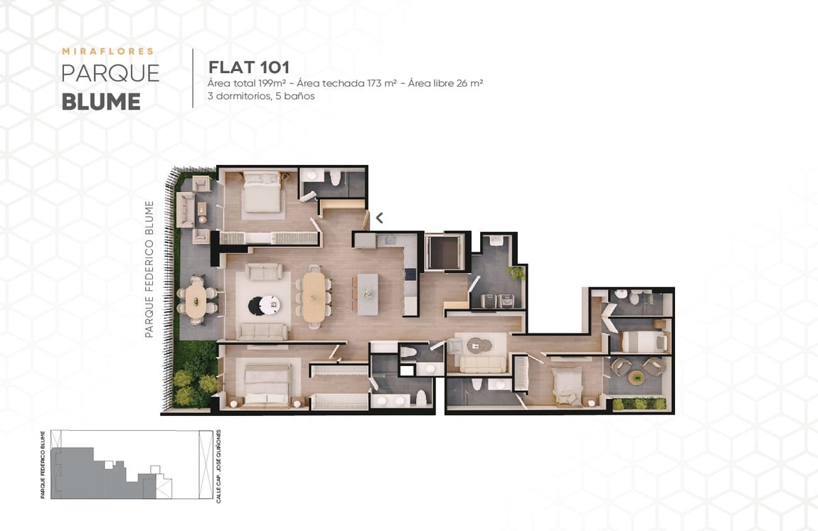 parque blume flat miraflores