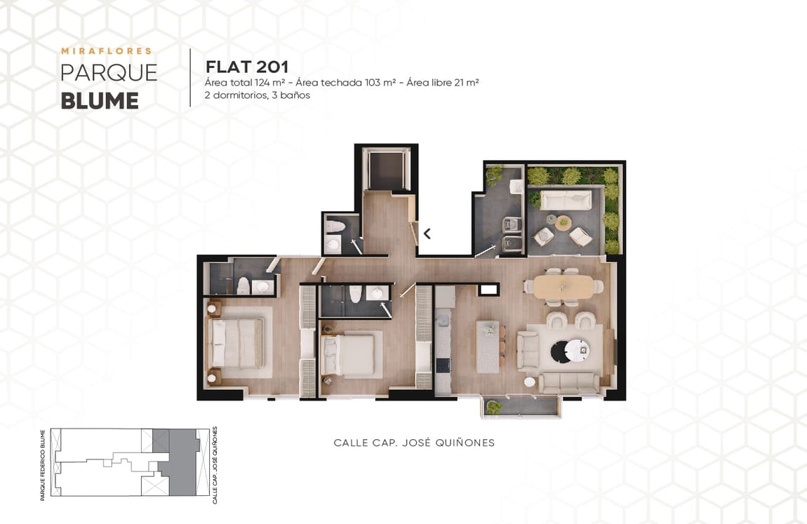 parque blume flat miraflores