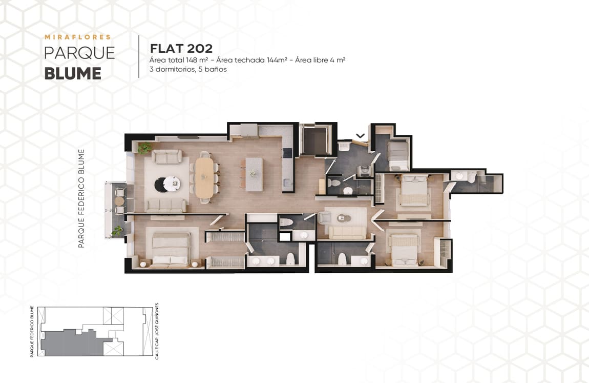 parque blume flat miraflores
